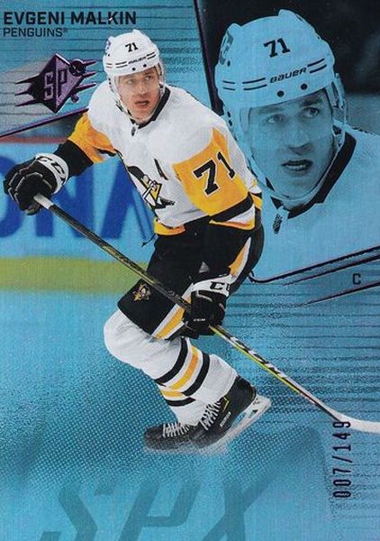 paralel karta EVGENI MALKIN 22-23 SPx Colored HoloFoil /149